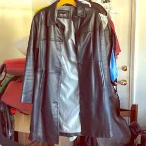 Adler leather jacket